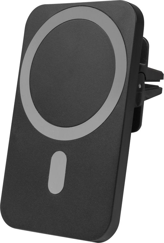 Nuvance Telefoonhouders Auto - Geschikt voor MagSafe iPhone 12/13/14/15/16 - Telefoonhouder - Draadloze Oplader - Gsm Houder Auto
