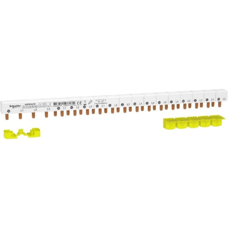 Schneider Electric Faserailpen 4P FI 18 mm afstand 63A - Fase-busbarpen 4P FI 18mm afstand 63A R9PXH418
