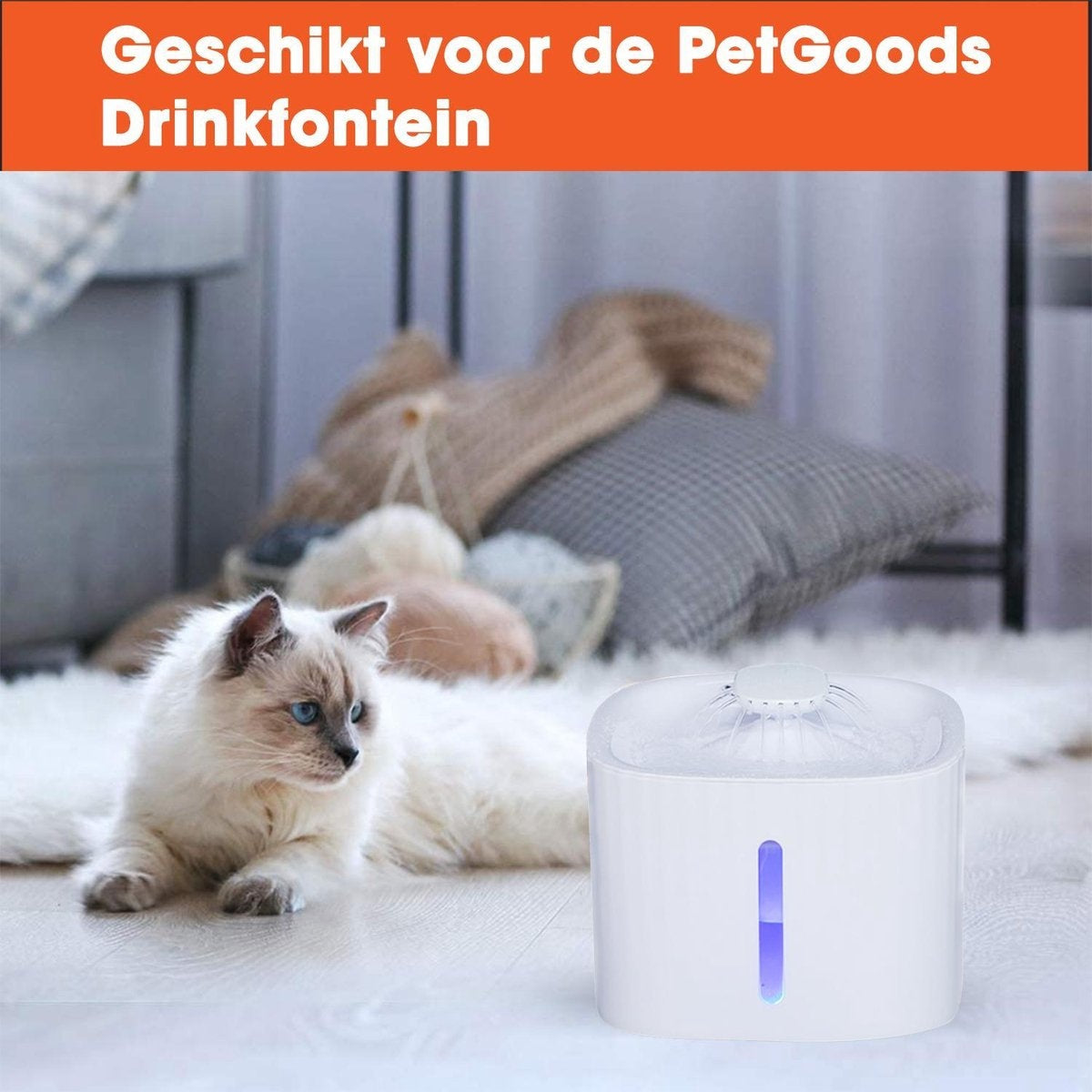 PetGoods Drinkfontein Filters - Navulling Set: 6 Stuks - Katten & Honden