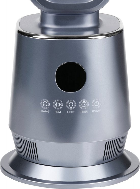 alpina 2-in-1 Ventilatorkachel 2000W - Elektrische Kachel en Ventilator met Afstandsbediening - Oscillerende Torenventilator met Timer - Heater met Verstelbare Temperatuur
