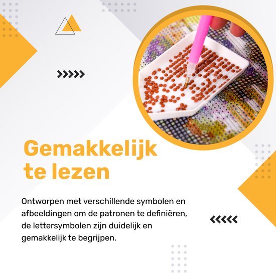Rubye® -Diamond Painting Set 40x30 cm – Kitten & Puppy – Compleet Pakket – DIY Hobby