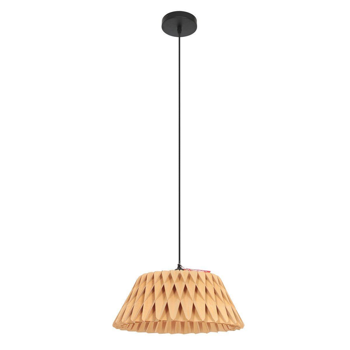 Anne Lighting - hanglamp - Maze - naturel - hout - Ø 46cm - E27 - 3490E