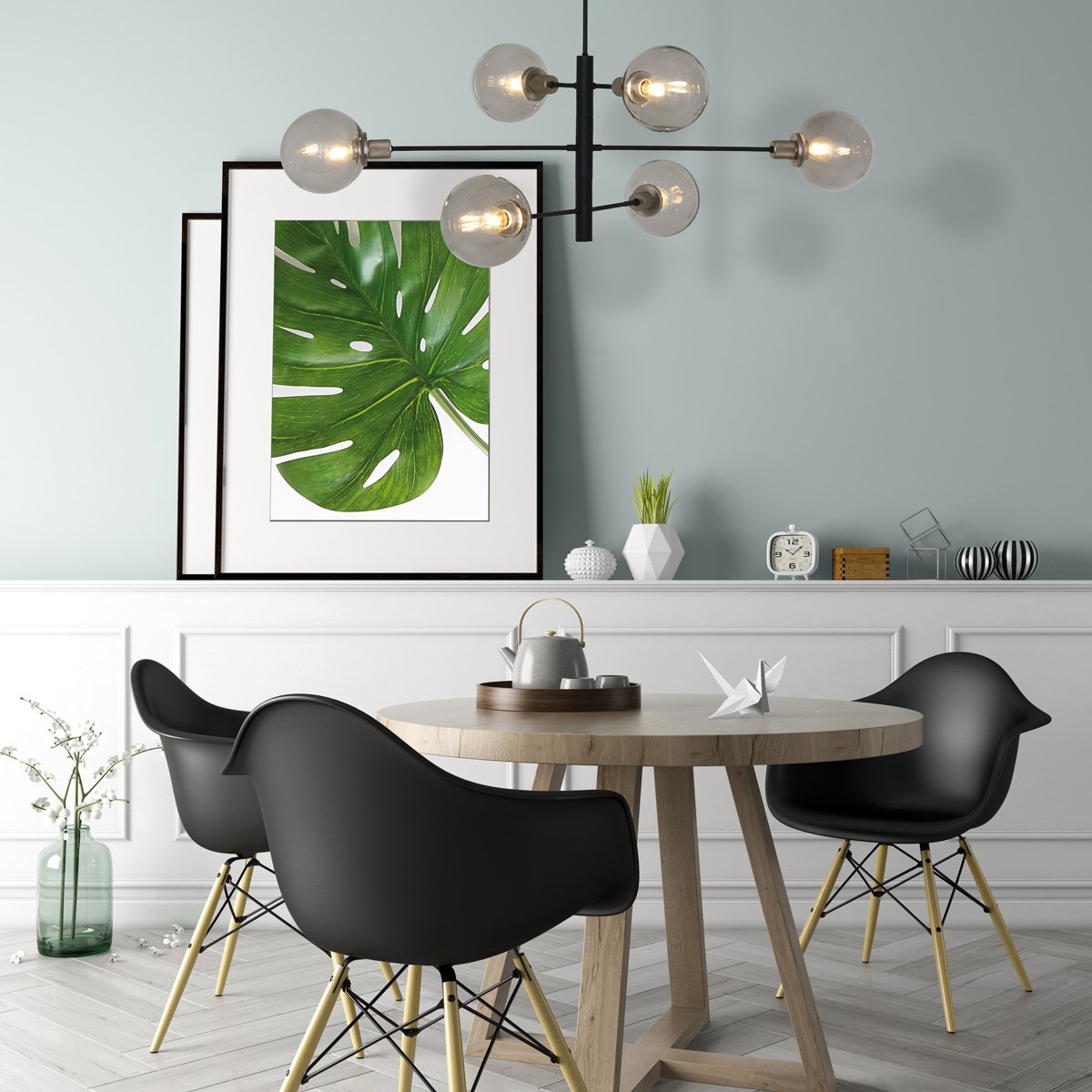 Hanglamp Steinhauer Constellation - Zwart