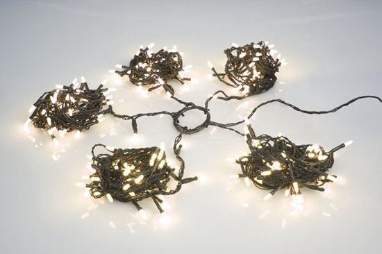 Speed Light LED - 280 LEDS - Wit - Groene Kabel - Modulator - 24 V (voor bomen tot 210cm)