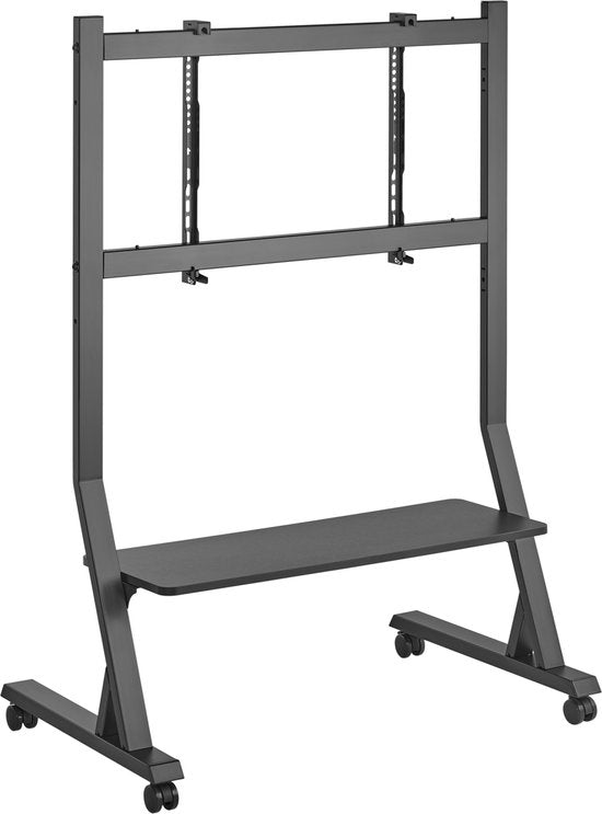 VDD - TV standaard verrijdbaar - Draaibaar - 45 inch tot 90 inch - Zwart