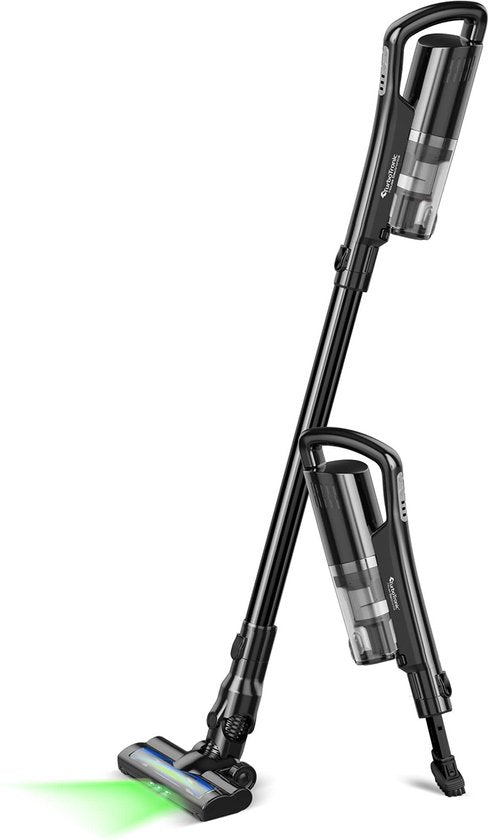 TurboTronic LZ6 Steelstofzuiger met Laser - 40 min - 120W - Zwart