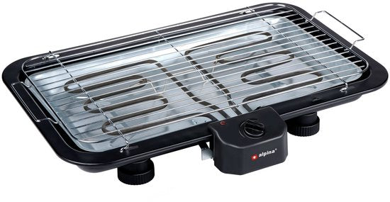 alpina Elektrische Tafelbarbecue 2200W - Instelbare Temperatuurregeling