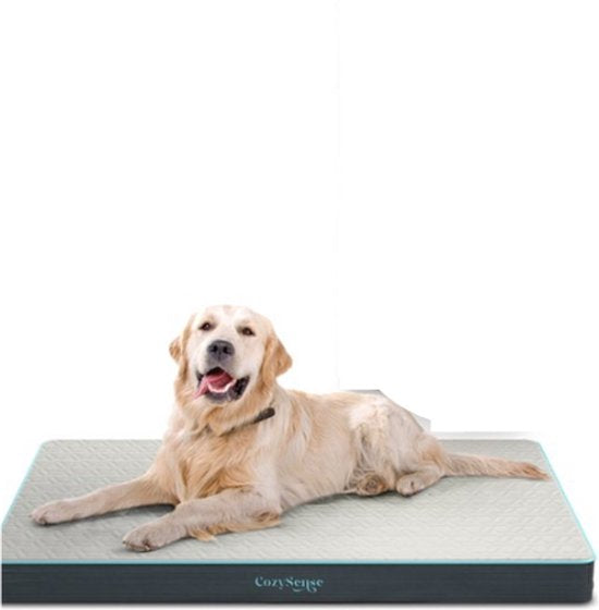 CozySense® – Orthopedisch Hondenkussen 60 X 40 Cm – Maat S - Waterdicht – Geschikt Als Benchkussen & Hondenbed
