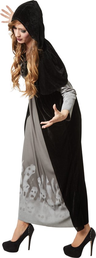 Dressforfun Machtige tovenares XXL - verkleedkleding kostuum halloween verkleden feestkleding carnavalskleding carnaval feestkledij partykleding - 302411