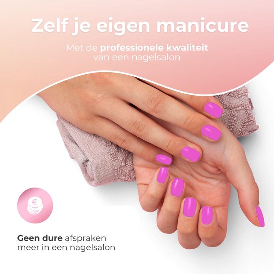Moods Gellac 6-delige Set - Gellak Starterspakket - Gel Nagellak - 8ML - Neon Paradise - Gellac - Nagels - Chique Kleuren