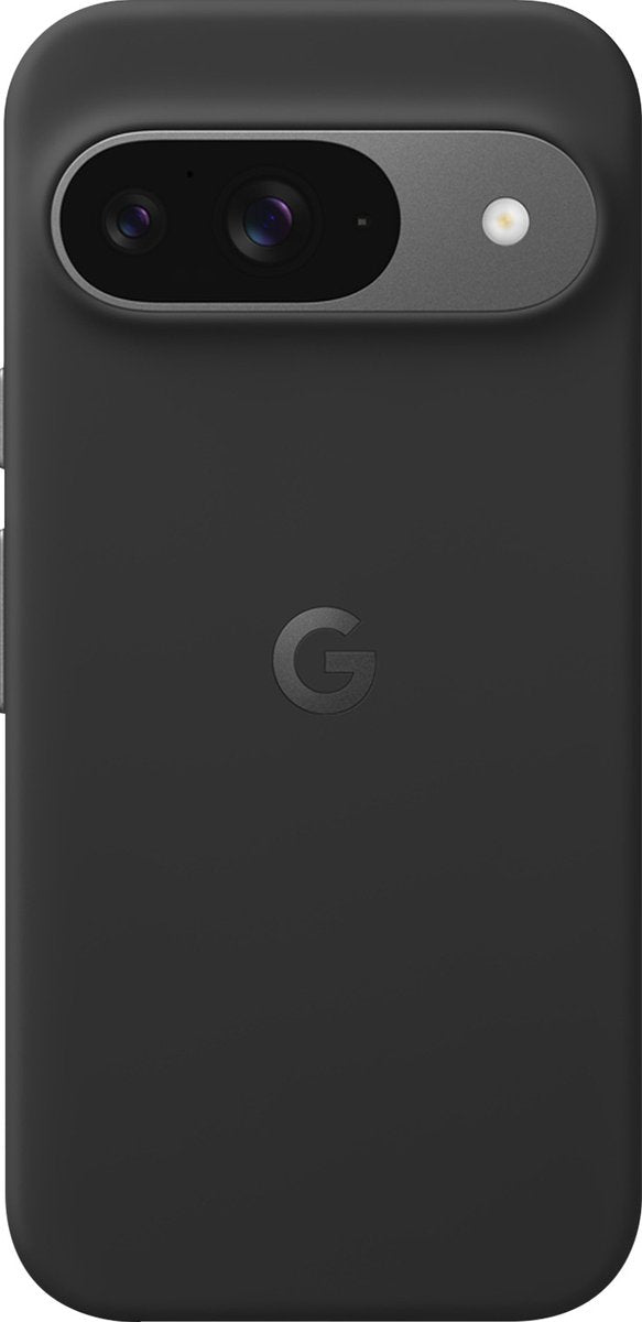 Google Pixel 9 / 9 Pro Hoesje - Duurzame Back Cover - TPU & Polycarbonaat - Slank & Comfortabel - Zwart