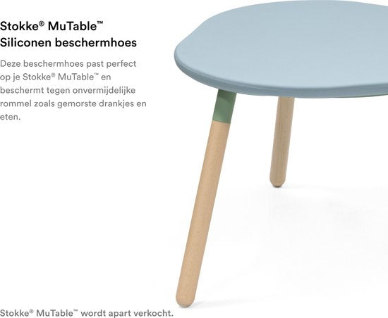 Stokke® MuTable™ Siliconen Hoes V2 - Slate Blue