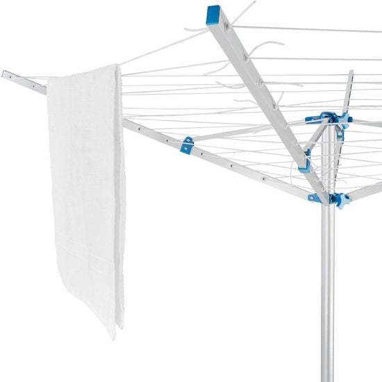 tectake - Mobiele wasmolen droogmolen - 102 x 102 x 173 cm - 402720tectake -