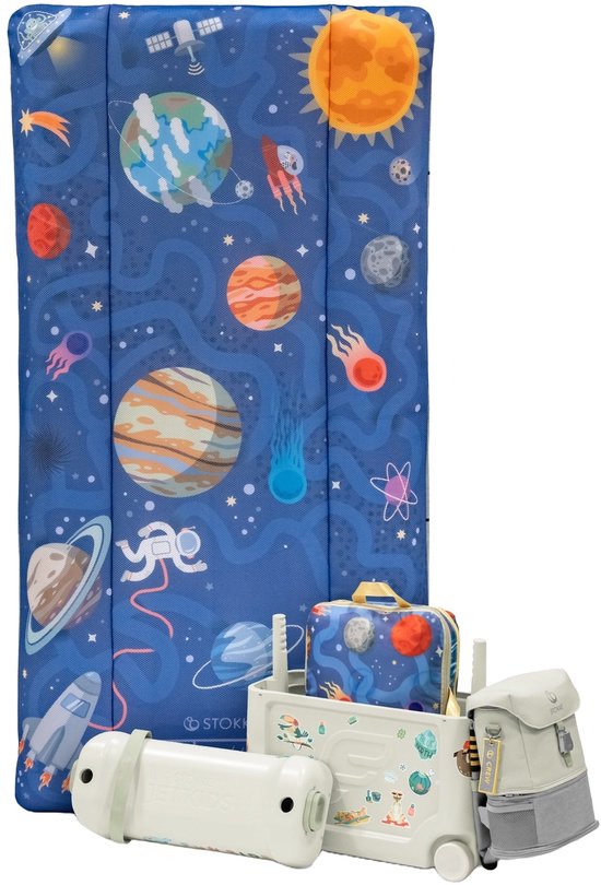 Stokke® JetKids™ Cloudsleeper - Reisematras 150 cm (Space Maze)