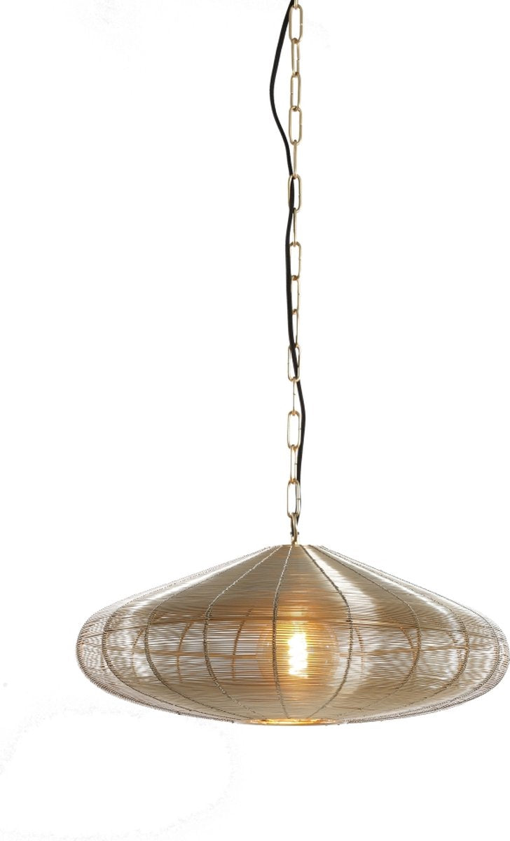 Light & Living Hanglamp Bahoto – Luxe Gouden Design – Ø51 cm – Metaal – Modern & Sfeervol