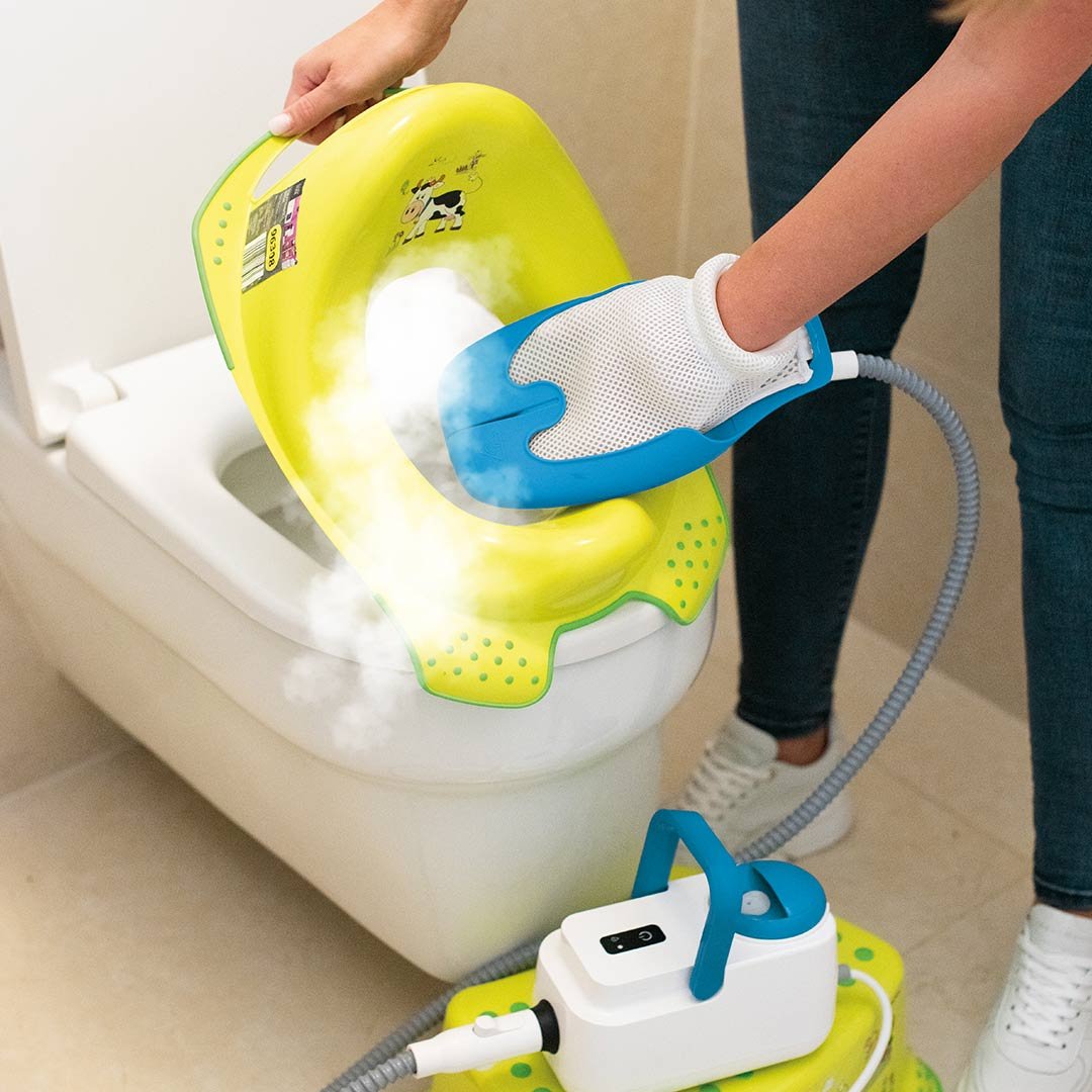 Livington Handdampreiniger - Ergonomisch Ontwerp - Krachtige Stoomreiniging - Compact en Chemievrij