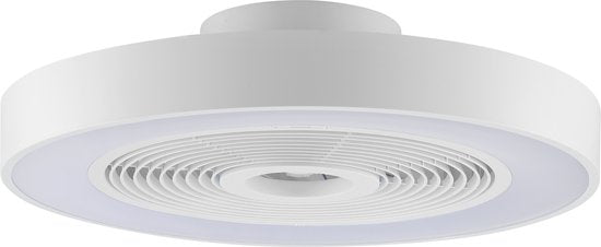 Brilliant Catania - Plafondventilator - LED 40W - CCT - 2700K-6500K - Dimbaar - ICRGB - Nachtlicht - Timer - Afstandsbieding - Wit