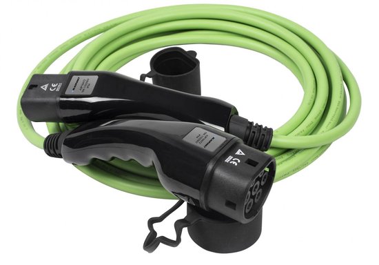 Blaupunkt Laadkabel Elektrische Auto A1p32at2 Groen 8 Meter