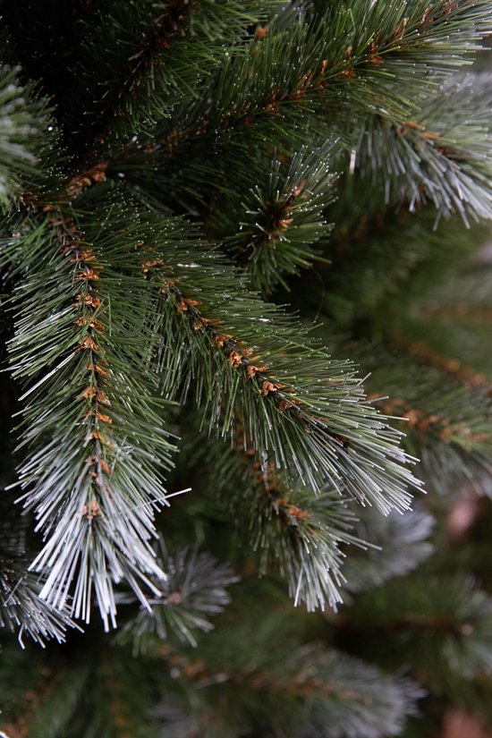 Triumph Tree Pittsburgh Kunstboom Groen - Kerstboom met Volle Uitstraling en 812 Takken - Kerstversiering voor Binnen - Rond met Insteeksysteem - H215 x Ø117 cm