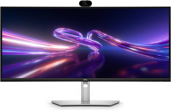 Dell P3426WEV Curved Monitor - 34.1 inch - WQHD - 100Hz - USB-C 90W - Webcam