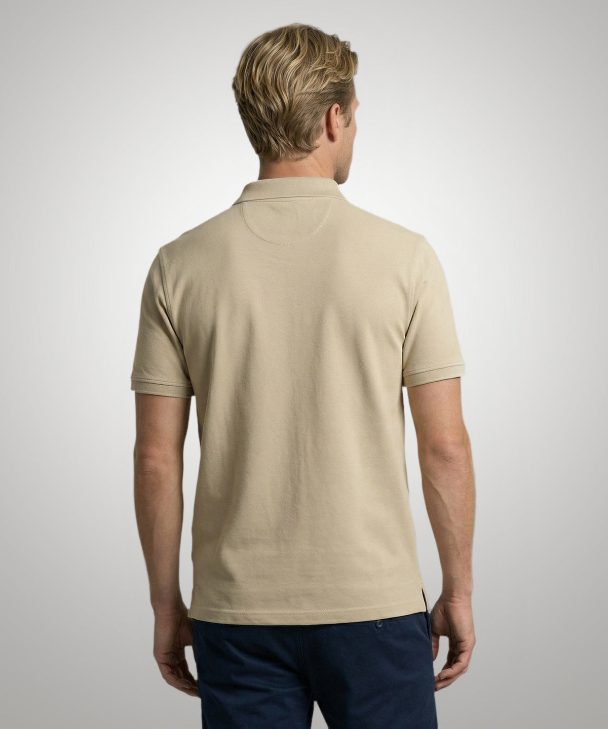 McGregor Classic Polo Regular Fit - 100% Katoen - Korte Mouw - Sand - Maat M
