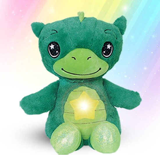StarBelly Dream Lites - Dinosaurus knuffel - Sterren projector - Nachtlampje - Kinderen