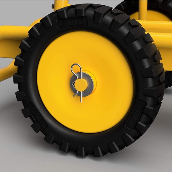 DeWalt platenwagen DXWT-202 Zwart - Geel tot 500 kg.
