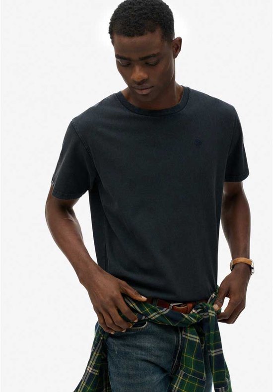 Superdry - Essentials Relaxed T-shirt - Heren - Maat M - Donkergrijs