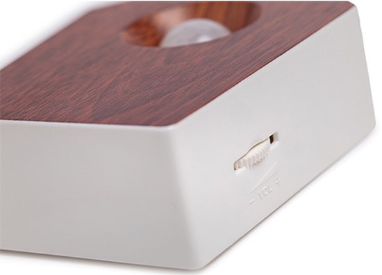 Nexxt Vogelgeluiden Huisje met Sensor voor op Toilet - Aanpasbaar Volume - WC - Bewegingsmelder - 8,6 x 3,5 x 12,5 cm - 90 g - Kastje - Bird Box - Donker Bruin