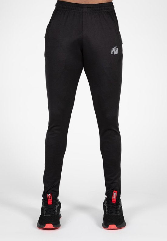 Gorilla Wear - Scottsdale Trainingsbroek - Track Pants - Zwart/Zwart - 2XL
