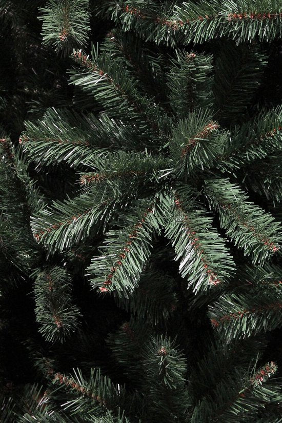 Triumph Tree Forrester - Kerstboom met Zachte PVC-Naalden - Kerstversiering met Kleurgecodeerde Takken - Kunstboom met Natuurlijke Gelaagdheid - H155 x Ø102 cm - Groen
