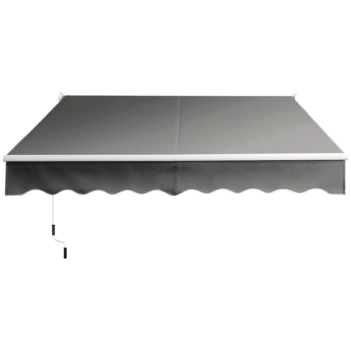Coast Zonnescherm – Intrekbaar & Waterafstotend – 295 x 250 cm – Grijs