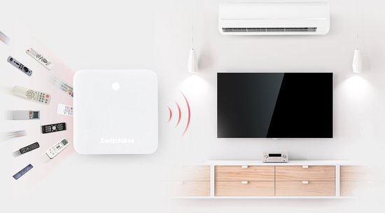 SwitchBot Hub Mini - Slimme afstandsbediening - Je telefoon als afstandsbediening