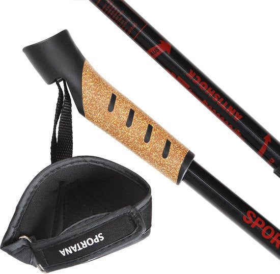 Nordic Walking Stokken – Telescopisch 2 Paar – Rood