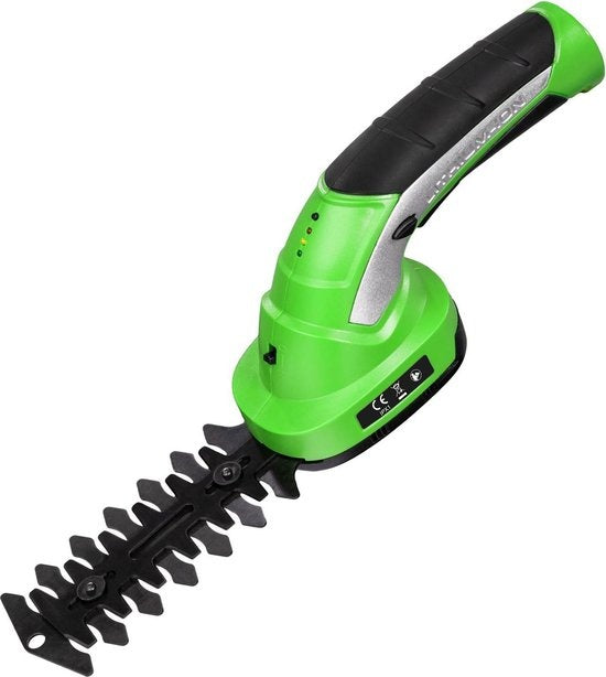 TecTake heggeschaar - incl. telescoopsteel en 2 opzetstukken - 401542