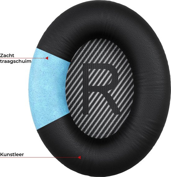 Set Oorkussens voor Bose Koptelefoon – Bose Quietcomfort 35 ii Oorkussen – QC2/QC15/QC25/QC35/Soundtrue/Soundlink Around-Ear ii – AE2