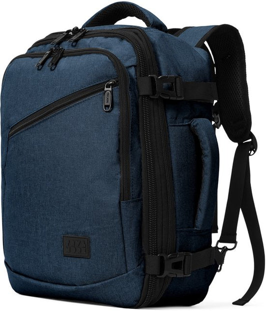 TRVLMORE Reistas - 25L Rugzak - Handbagage - Spatwaterdicht - Rugtas - Weekendtas - Dames en Heren - Blauw