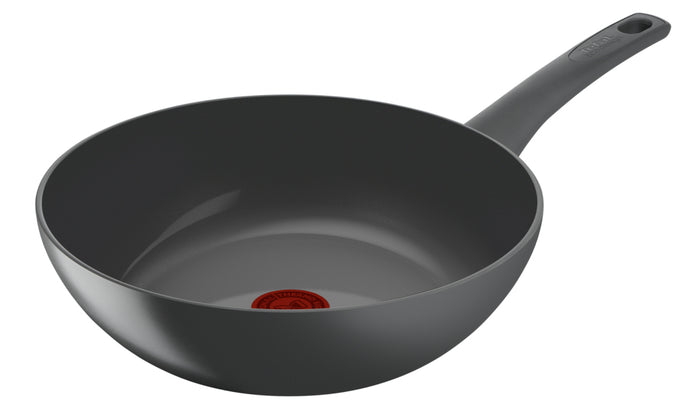 Tefal Renew Black ON Keramische Wokpan – Ø 28 cm – Zwart