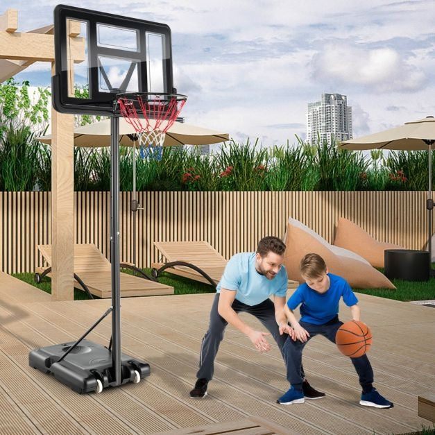Coast Basketbalstandaard - 130 - 305 cm - Hoogte verstelbaar