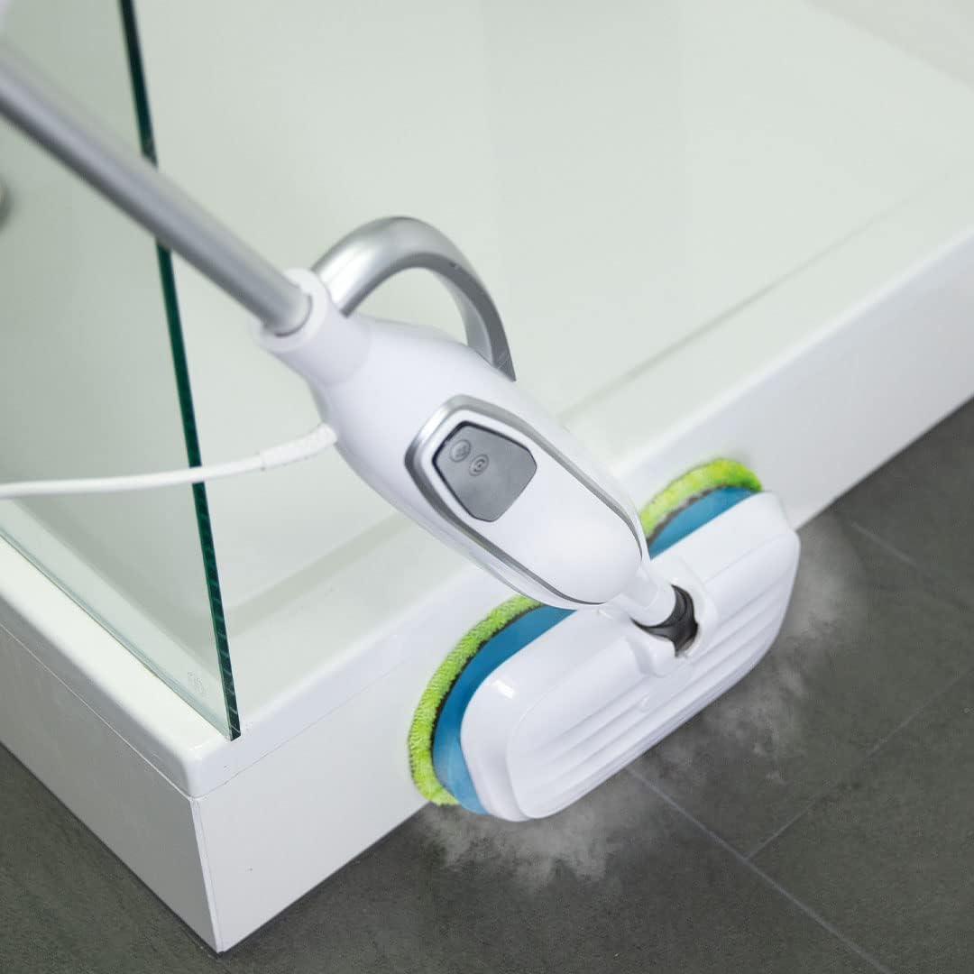 Livington Steam Twister Stoomreiniger en Handstoomreiniger 1300W - Wit - 330 ml Waterreservoir