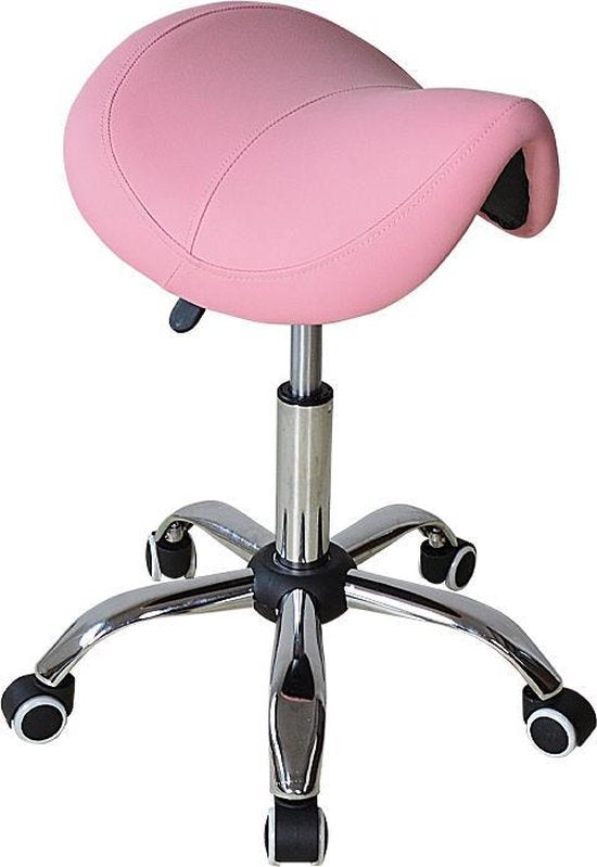 Zadelkruk ergonomisch - werkkruk - kapperskruk - tabouret - hoogte instelbaar