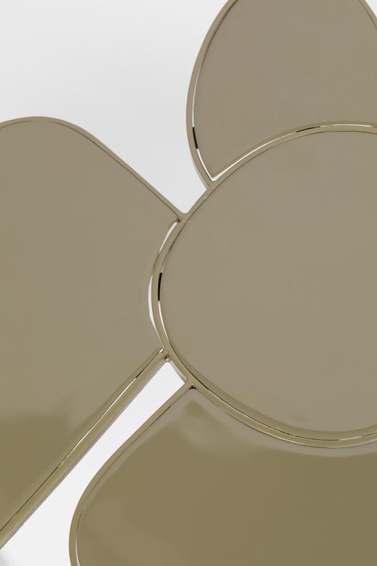 Zuiver Moondrop Metalen Bijzet tafel - Olijfolie - 48.50x55x43.70 - 5.24kg