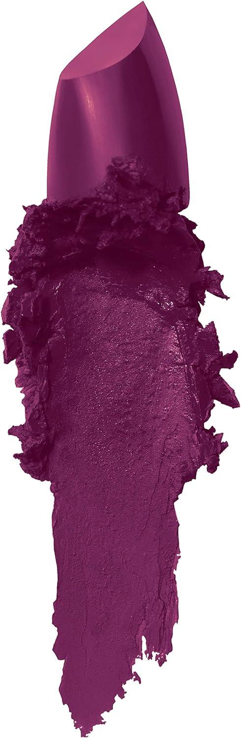 Maybelline Color Sensational Lippenstift - 338 Midnight Plum - Diep Paars - Crèmige Formule met Honingnectar