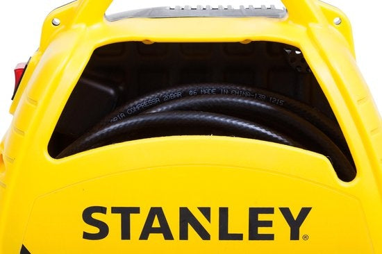 Stanley Luchtcompressor – 8 bar – 1100 W – 33,4 x 33 x 25,2 cm – Geel/Zwart