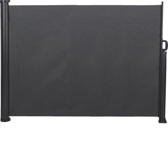 Infinity Goods Uittrekbaar Windscherm - 300 x 140 cm - Antraciet – Oprolbaar – Uitschuifbaar – Wind- en Zonbescherming – Privacy voor Tuin, Balkon, Strand en Terras