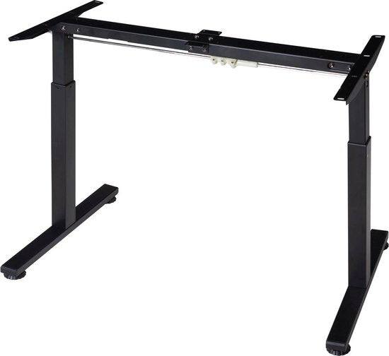 Elektrisch Verstelbaar Bureau / Sta Zit Bureau - 120 x 60 cm - Zwart
