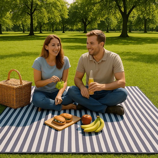 Picknickkleed Waterdicht 200 x 200 cm - Picknickdeken - XXL - Sunflake