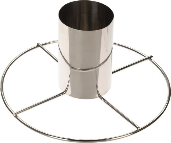 Kiprooster voor de barbecue RVS 20 cm - Kip grillen - Kippengrill