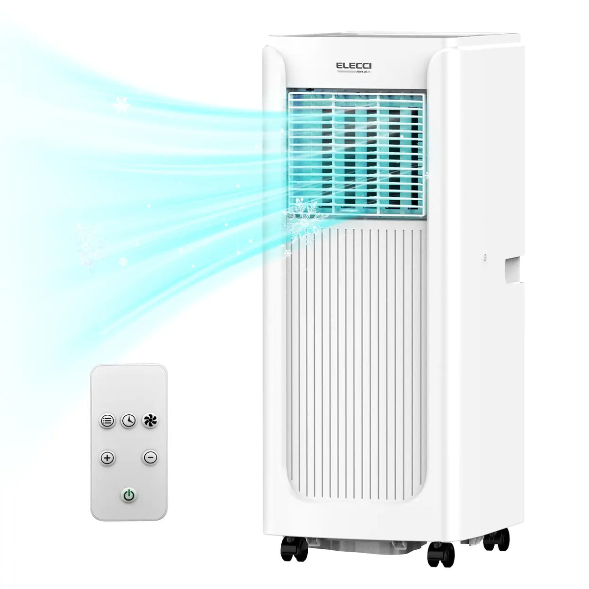 ELECCI Mobiele Airco - 6000 BTU - 4-in-1 - Energieklasse A