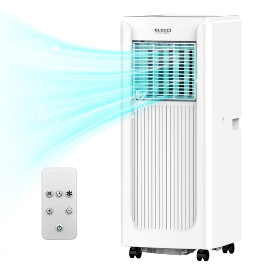 ELECCI Mobiele Airco - 6000 BTU - 4-in-1 - Energieklasse A